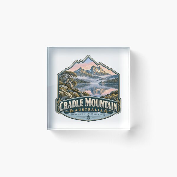 Item preview, Cradle Mountain Australia Tasmania's Wilderness Crown National Park Travel Hiker designed and sold by Star3NowForMe.
