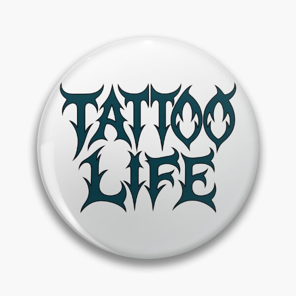 Item preview, Tattoo Life Gothic Lettering Tattoo Lover Design designed and sold by TeeTimeTreasure.