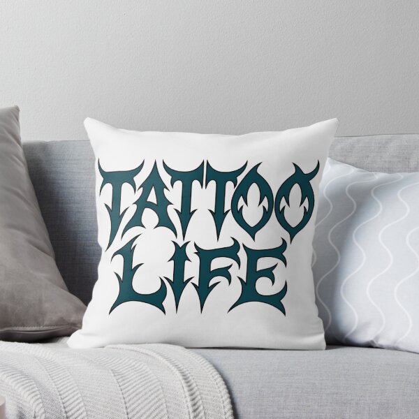 Item preview, Tattoo Life Gothic Lettering Tattoo Lover Design designed and sold by TeeTimeTreasure.