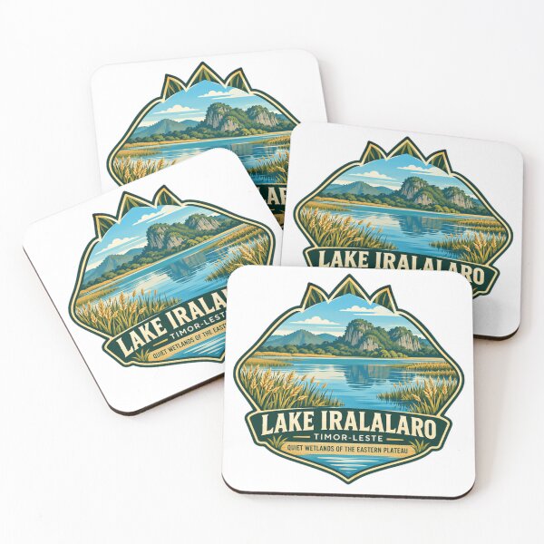 Item preview, Lake Iralalaro Timor-Leste Quiet Wetlands Of The Eastern Plateau Travel Souvenir designed and sold by Simsimah26Parks.