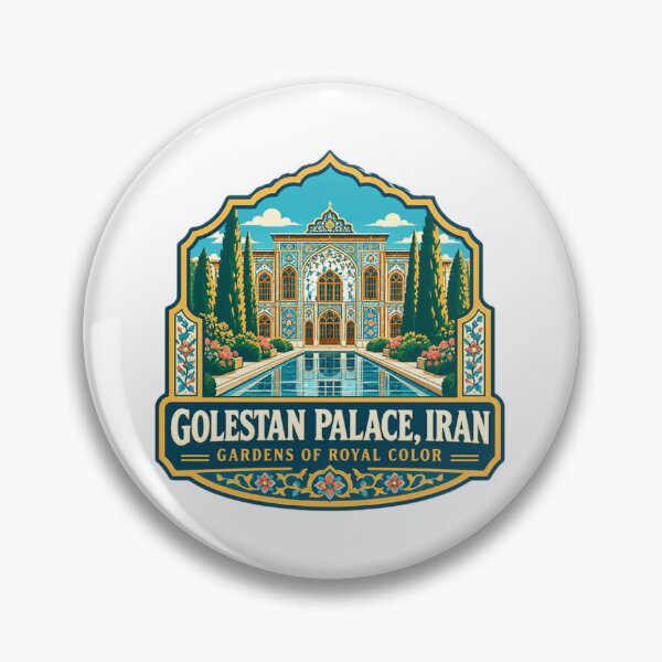 Item preview, Golestan Palace, Iran Gardens Of Royal Color Persian Culture Travel Heritage Enthusiast designed and sold by Star3NowForMe.