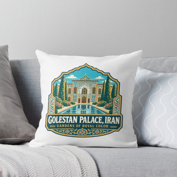 Item preview, Golestan Palace, Iran Gardens Of Royal Color Persian Culture Travel Heritage Enthusiast designed and sold by Star3NowForMe.