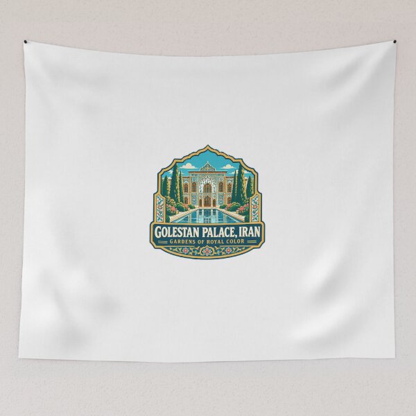Item preview, Golestan Palace, Iran Gardens Of Royal Color Persian Culture Travel Heritage Enthusiast designed and sold by Star3NowForMe.