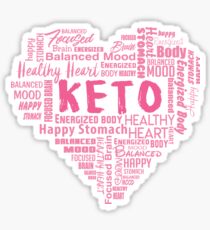 Empowering keto benefits Sticker