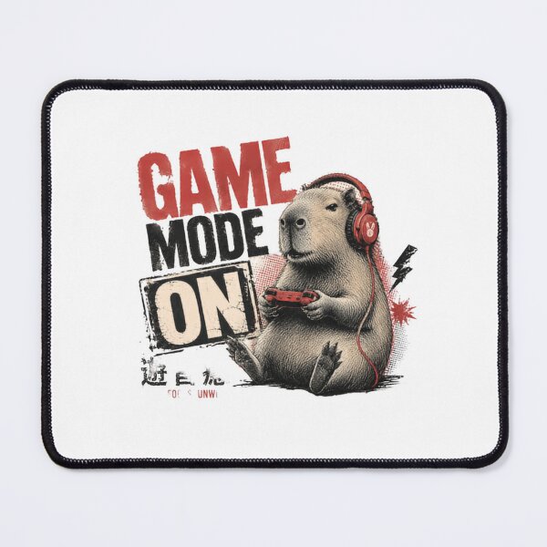 Item preview, Game Mode On Capybara Gamer Video Game Animal Lover designed and sold by JonesFlora2025.