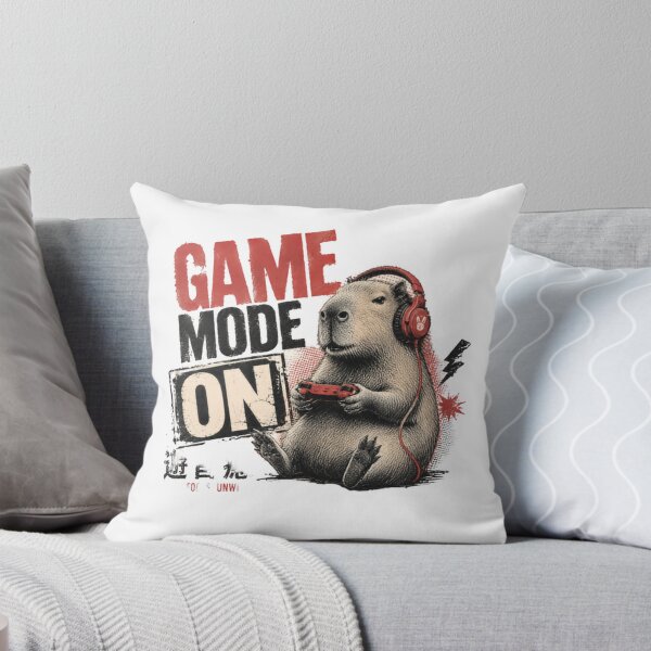 Item preview, Game Mode On Capybara Gamer Video Game Animal Lover designed and sold by JonesFlora2025.