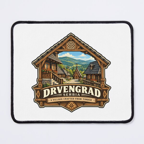 Item preview, Drvengrad Serbia A Village Crafted From Timber Travelers Souvenir designed and sold by Simsimah26Parks.