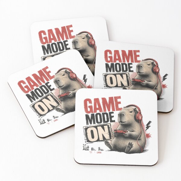 Item preview, Game Mode On Capybara Gamer Video Game Animal Lover designed and sold by JonesFlora2025.