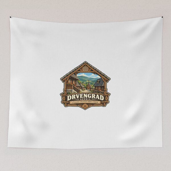 Item preview, Drvengrad Serbia A Village Crafted From Timber Travelers Souvenir designed and sold by Simsimah26Parks.