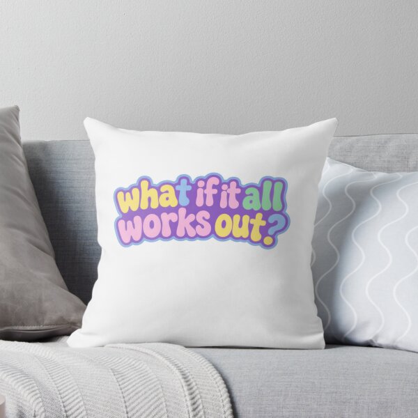Item preview, What If It All Works Out? Positive Optimism Hope Encouragement Wellness Mindset designed and sold by HumansStuck12.