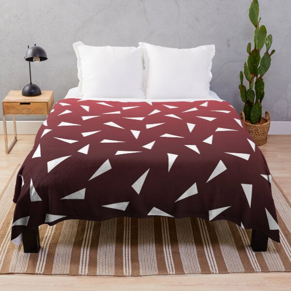 Item preview, Confetti Triangle Red Black Ombre Pattern designed and sold by Zaya_art.
