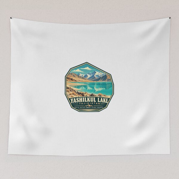 Item preview, Yashilkul Lake Tajikistan Green Water Among Stone Giants Central Asia Travel Landscape designed and sold by Star3NowForMe.