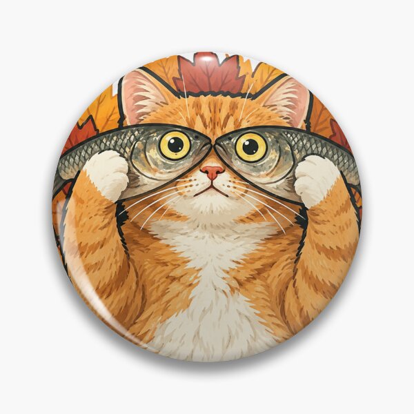 Item preview, Autumn Pumpkin Cat designed and sold by maximinano100k.