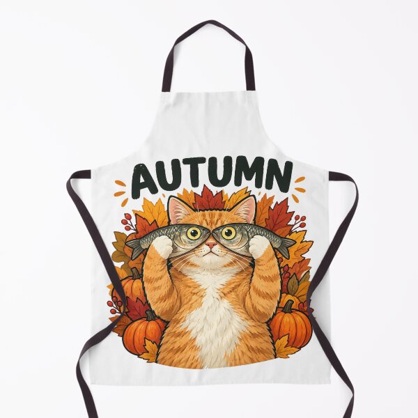 Item preview, Autumn Pumpkin Cat designed and sold by maximinano100k.