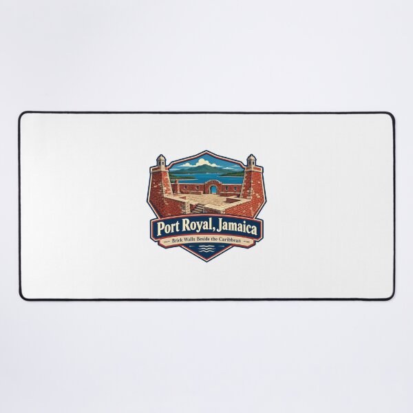 Item preview, Port Royal, Jamaica Brick Walls Beside The Caribbean Historical Landmark Travel Souvenir designed and sold by Star3NowForMe.