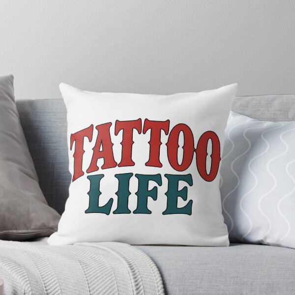 Item preview, Tattoo Life Gothic Lettering Tattoo Lover Design designed and sold by TeeTimeTreasure.