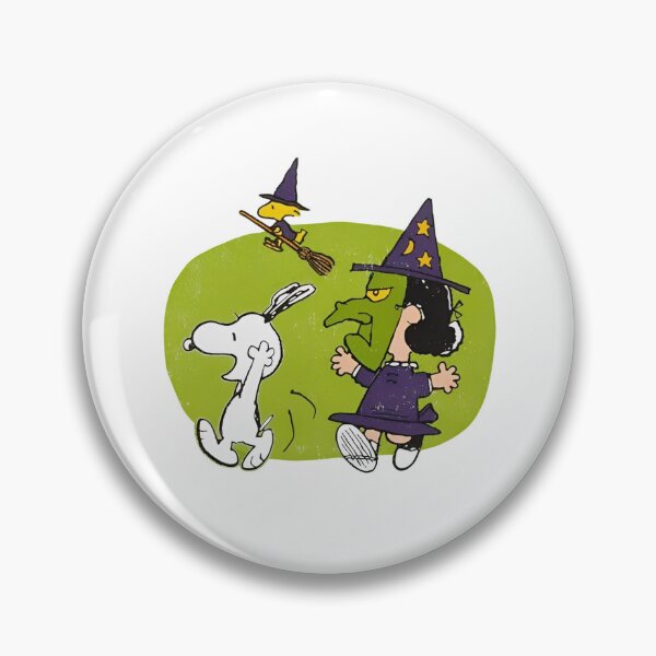 Item preview, Peanuts Snoopy and Lucy Halloween Witch Flying designed and sold by NAPIPIPIarts.