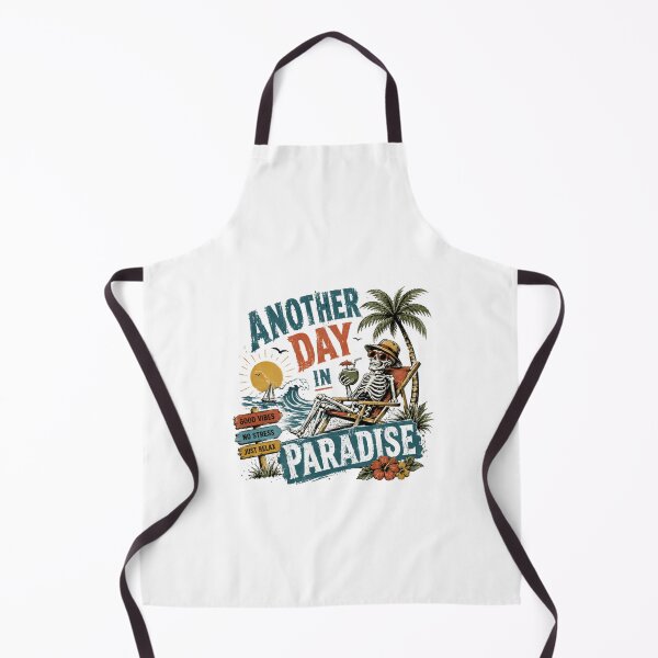 Item preview, Another Day In Paradise Beach Vacation Relaxation designed and sold by SkeletonsDanger.