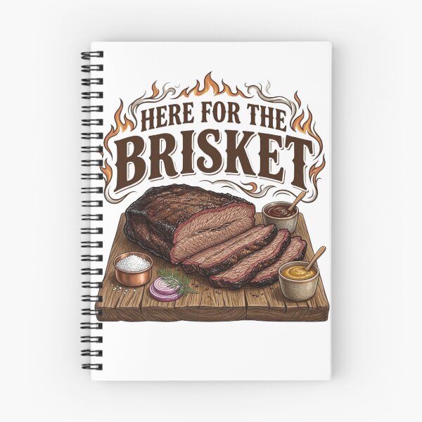 Item preview, Here For The Brisket BBQ Smoked Meat Pitmaster designed and sold by designwiss.
