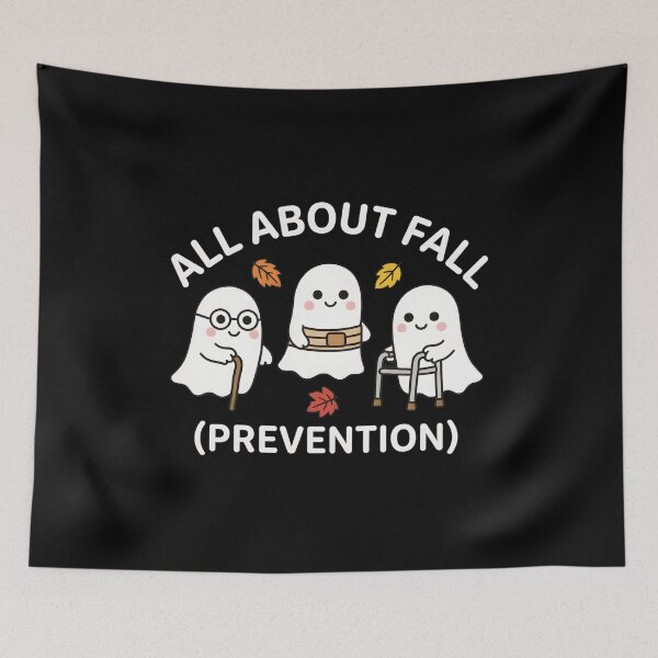 Item preview, All About Fall Ghost Prevention Cute Autumn Design designed and sold by OlyvieArt.