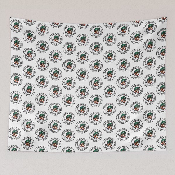 Item preview, The Down East Wood Ducks Artistic Nature Illustration by Klausjager designed and sold by -T2-.