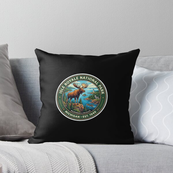 Item preview, Isle Royale National Park  Michigan 1940  designed and sold by TulipaGraphics.