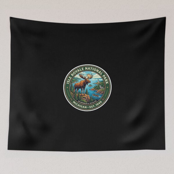 Item preview, Isle Royale National Park  Michigan 1940  designed and sold by TulipaGraphics.