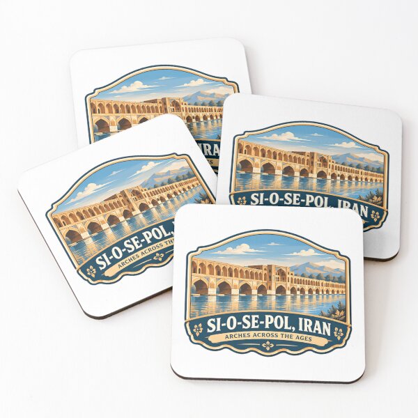 Item preview, Si-O-Se-Pol, Iran Arches Across The Ages Persian Landmark Travel Heritage designed and sold by Star3NowForMe.