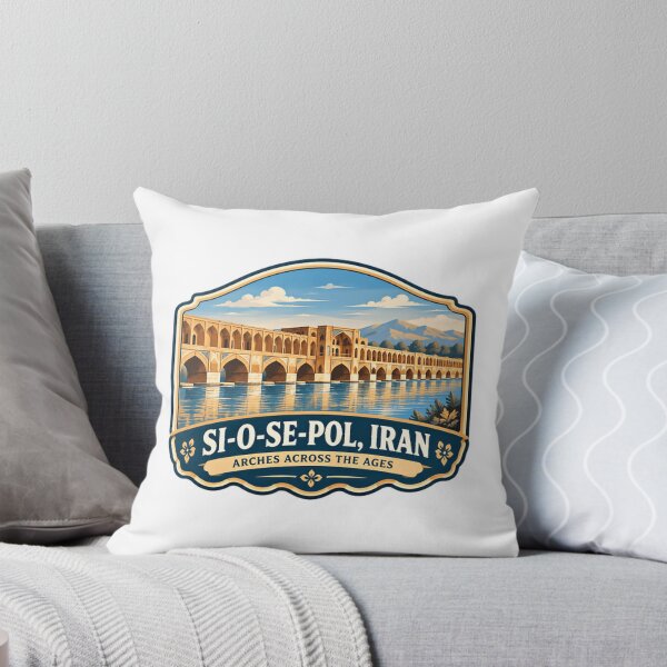 Item preview, Si-O-Se-Pol, Iran Arches Across The Ages Persian Landmark Travel Heritage designed and sold by Star3NowForMe.