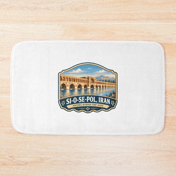 Item preview, Si-O-Se-Pol, Iran Arches Across The Ages Persian Landmark Travel Heritage designed and sold by Star3NowForMe.