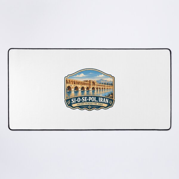 Item preview, Si-O-Se-Pol, Iran Arches Across The Ages Persian Landmark Travel Heritage designed and sold by Star3NowForMe.