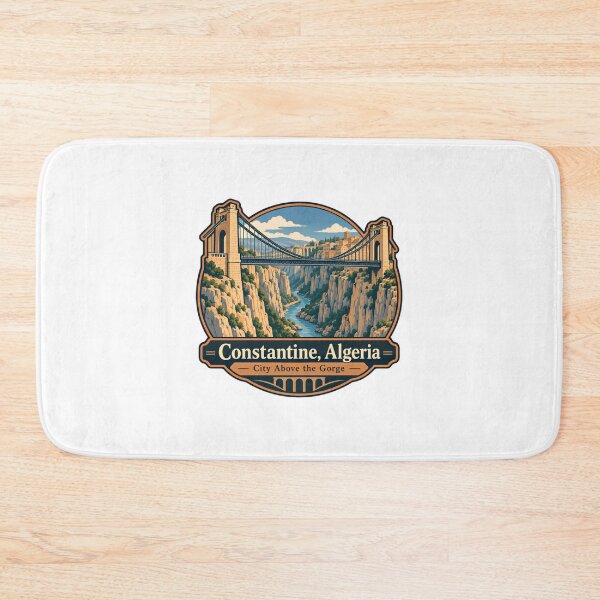 Item preview, Constantine, Algeria City Above The Gorge Travel Souvenir Landmark designed and sold by Star3NowForMe.