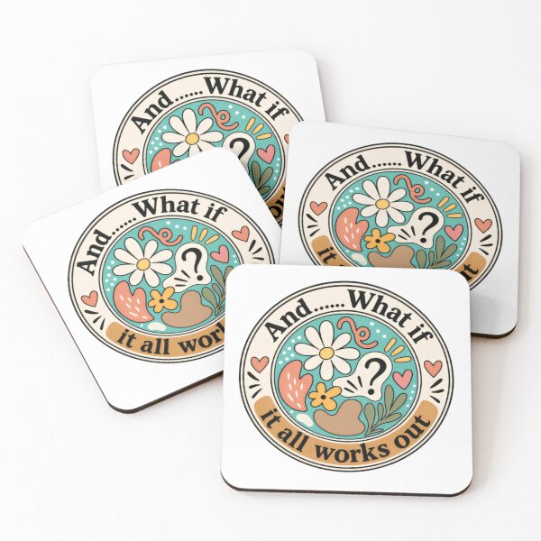 Item preview, And...... What If It All Works Out Positive Affirmation Mental Wellness Optimist designed and sold by HumansStuck12.