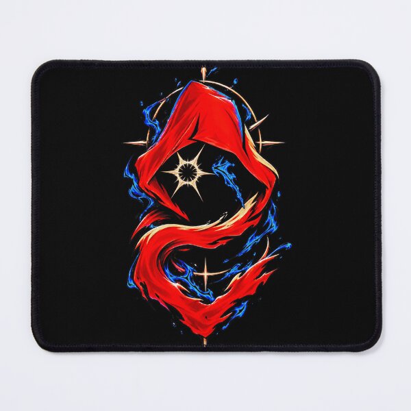 Item preview, Mystic Crimson Hood With Magical Blue Flames designed and sold by Munib302.