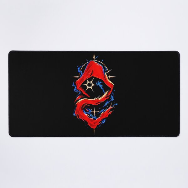 Item preview, Mystic Crimson Hood With Magical Blue Flames designed and sold by Munib302.