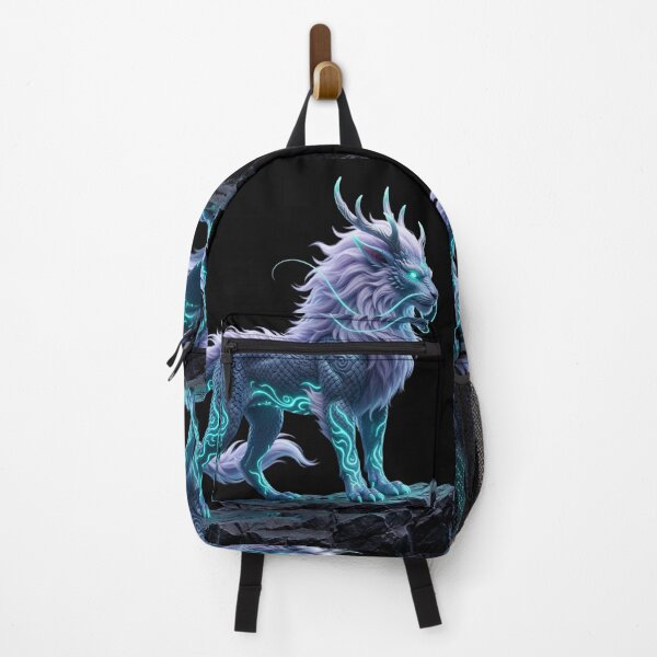Item preview, Neon Mythical Dragon Lion Spirit designed and sold by unboxedbyJuls.