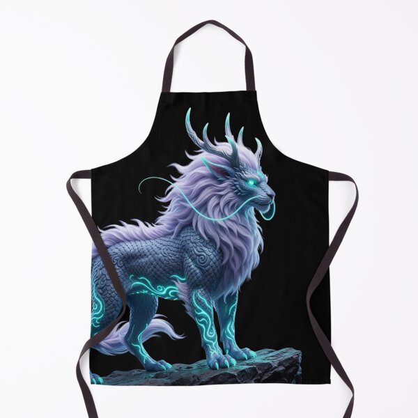 Item preview, Neon Mythical Dragon Lion Spirit designed and sold by unboxedbyJuls.