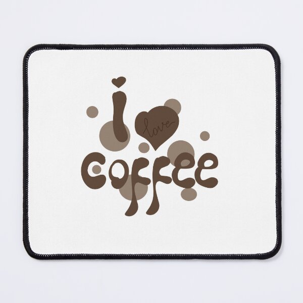 Item preview, I Love Coffee Caffeine Drinker Enthusiast designed and sold by SkeletonsDanger.