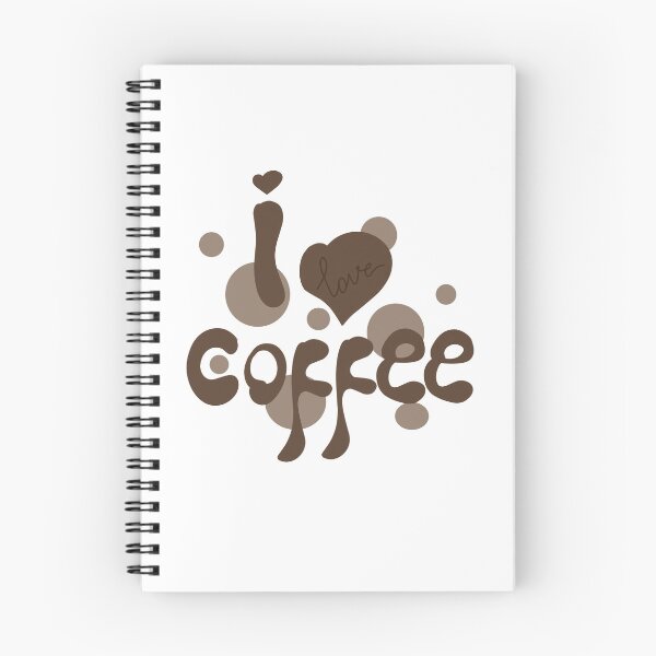Item preview, I Love Coffee Caffeine Drinker Enthusiast designed and sold by SkeletonsDanger.