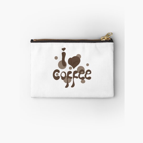 Item preview, I Love Coffee Caffeine Drinker Enthusiast designed and sold by SkeletonsDanger.
