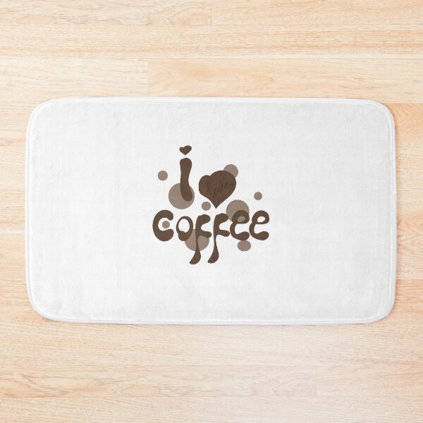 Item preview, I Love Coffee Caffeine Drinker Enthusiast designed and sold by SkeletonsDanger.