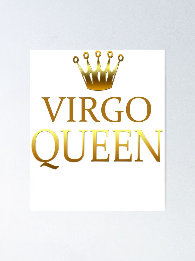 "Virgo Queen Birthday Shirt and more" Poster by ...