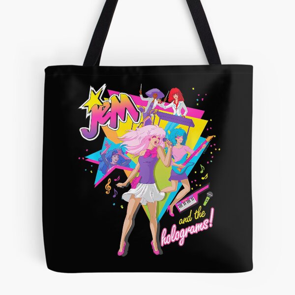 Artikelvorschau, Jem And The Holograms – Die komplette Band rockt den 80er-Jahre-Rock entworfen und verkauft von DUA-Collection.