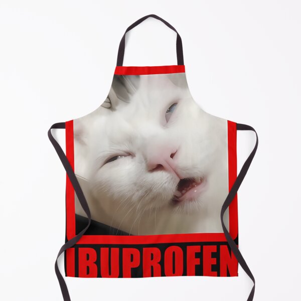 Artikelvorschau, Ibuprofen-Katzen-Meme entworfen und verkauft von vybrnthouse.