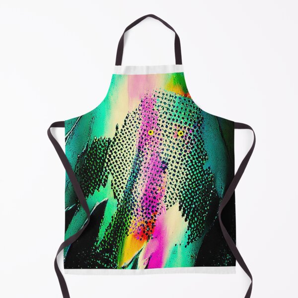 Item preview, Abstract Halftone Alien Mask Art designed and sold by douglastannet.