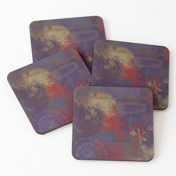 Item preview, Abstract Pattern & Stamp Collage designed and sold by kathelepore.