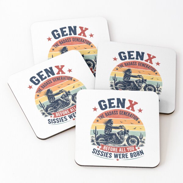Item preview, Gen X The Badass Generation Before All You Sissies Were Born Generation X Pride designed and sold by SkeletonsDanger.
