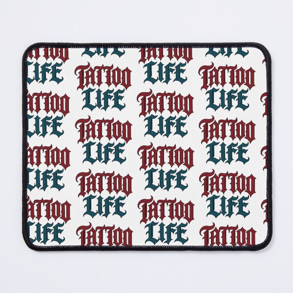 Item preview, Tattoo Life Blackletter Gothic Tattoo Lover Design designed and sold by TeeTimeTreasure.