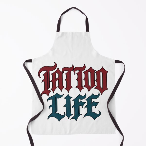 Item preview, Tattoo Life Blackletter Gothic Tattoo Lover Design designed and sold by TeeTimeTreasure.