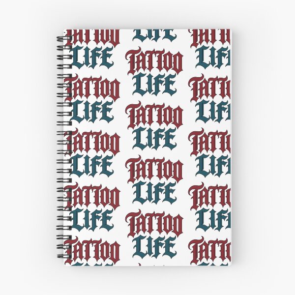Artikelvorschau, Tattoo Life Blackletter Gothic Tattoo Lover Design entworfen und verkauft von TeeTimeTreasure.